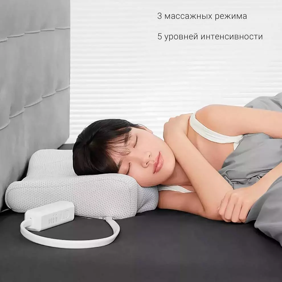 Массажная подушка Leravan Smart Sleep Traction Pillow (LJ-PL001) - фото 3 Массажная подушка Leravan Smart Sleep Traction Pillow (LJ-PL001) - фото 3