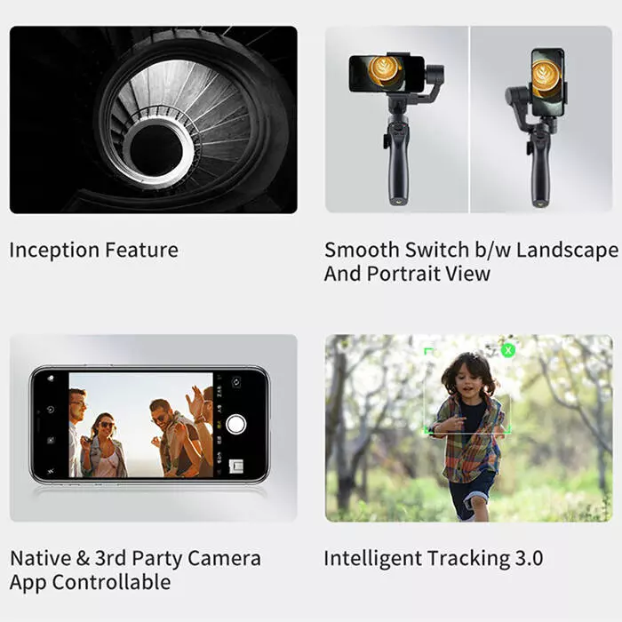 Стабилизатор для смартфона Funsnap Capture 2S - фото 2 Стабилизатор для смартфона Funsnap Capture 2S - фото 2