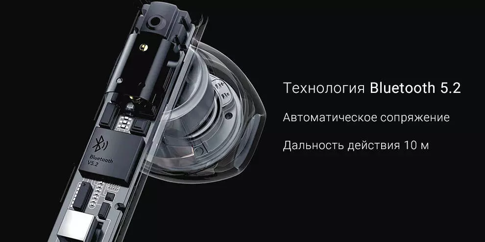 Беспроводные наушники Haylou GT6 - фото 2 Беспроводные наушники Haylou GT6 - фото 2