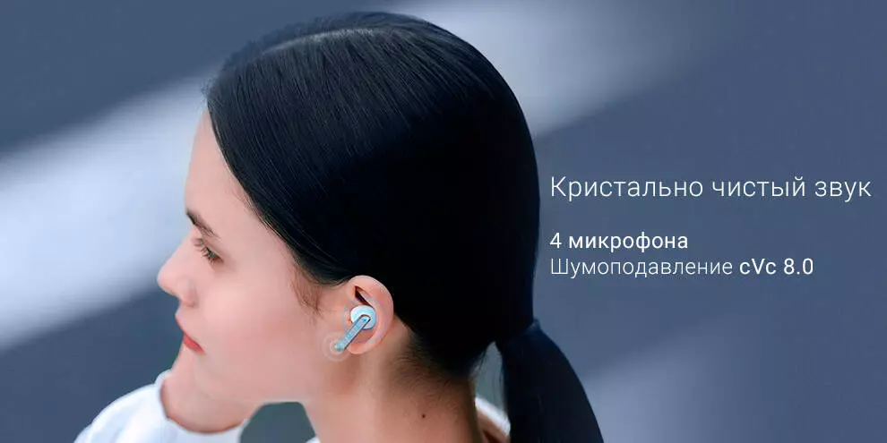 Беспроводные наушники Haylou W1 - фото 6 Беспроводные наушники Haylou W1 - фото 6