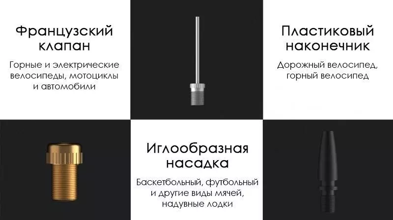 Электрический насос Roidmi MOJIETU Lightning-A Smart & Portable Tire Inflator (CQB01MC) - фото 8 Электрический насос Roidmi MOJIETU Lightning-A Smart & Portable Tire Inflator (CQB01MC) - фото 8