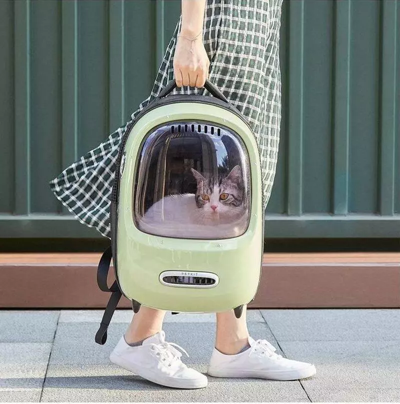 Рюкзак-переноска для кошек Petkit Fresh Wind Cat Backpack - фото 2 Рюкзак-переноска для кошек Petkit Fresh Wind Cat Backpack - фото 2