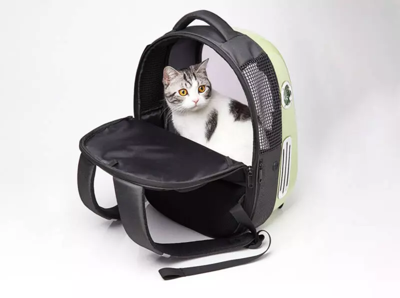 Рюкзак-переноска для кошек Petkit Fresh Wind Cat Backpack - фото 7 Рюкзак-переноска для кошек Petkit Fresh Wind Cat Backpack - фото 7