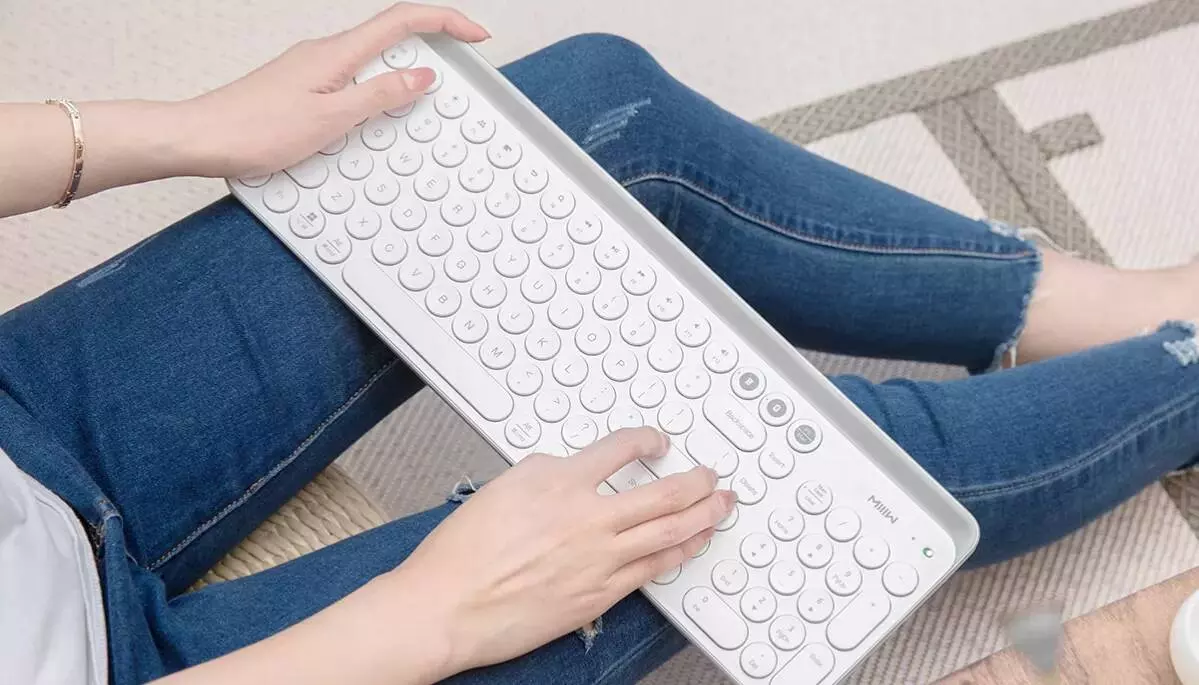 Клавиатура беспроводная MIIIW Keyboard Bluetooth Dual Mode (MWBK01) - фото 9 Клавиатура беспроводная MIIIW Keyboard Bluetooth Dual Mode (MWBK01) - фото 9
