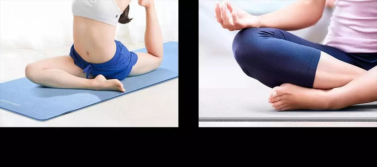 Купить Коврик для йоги Yunmai Double-Sided Non-Slip Yoga Mat YMYG-T802 - фото 1 Купить Коврик для йоги Yunmai Double-Sided Non-Slip Yoga Mat YMYG-T802 - фото 1