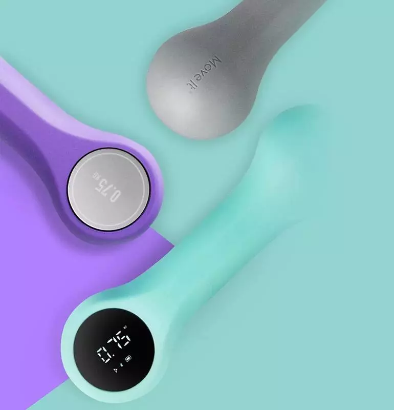 Умные гантели Xiaomi Move It Beat 0.5 кг (MVDB0011) - фото 7 Умные гантели Xiaomi Move It Beat 0.5 кг (MVDB0011) - фото 7