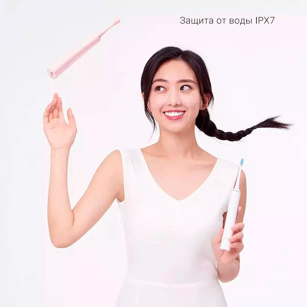 Электрическая зубная щетка Xiaomi ShowSee D1 (D1-W) - фото 3 Электрическая зубная щетка Xiaomi ShowSee D1 (D1-W) - фото 3