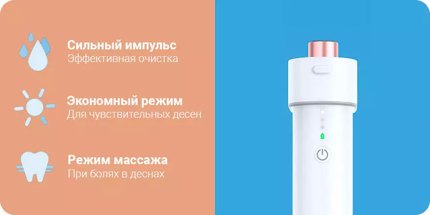 Ирригатор Xiaomi Dr.Bei F3 - фото 7 Ирригатор Xiaomi Dr.Bei F3 - фото 7