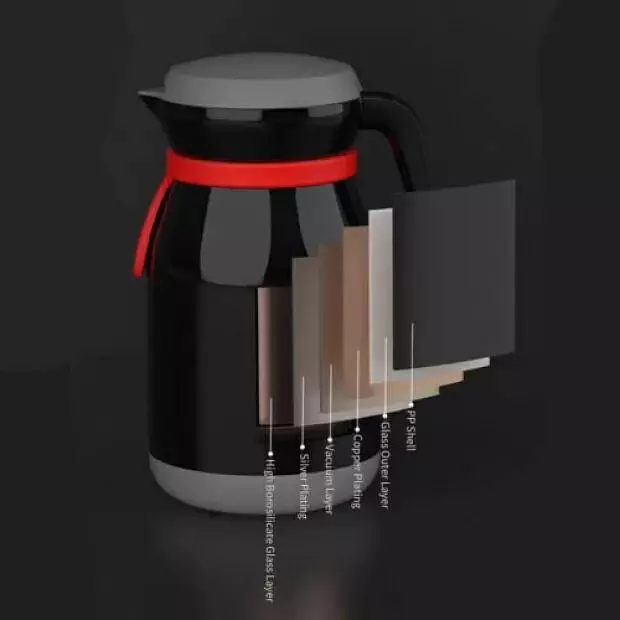 Термокувшин Xiaomi 17PIN Warm Star Pot (1 л) - фото 2 Термокувшин Xiaomi 17PIN Warm Star Pot (1 л) - фото 2