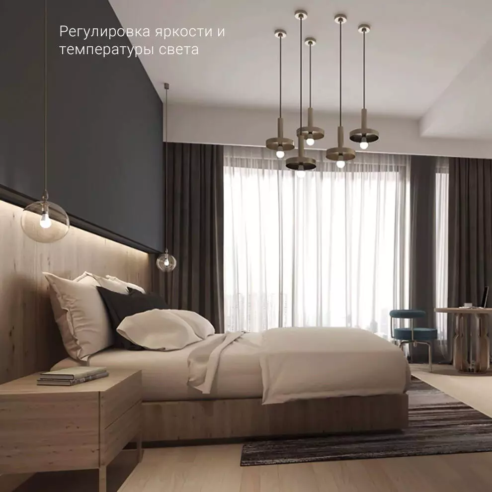 Лампа светодиодная Xiaomi Mijia LED Bulb Bluetooth MESH Edition (MJDP09YL) - фото 2 Лампа светодиодная Xiaomi Mijia LED Bulb Bluetooth MESH Edition (MJDP09YL) - фото 2