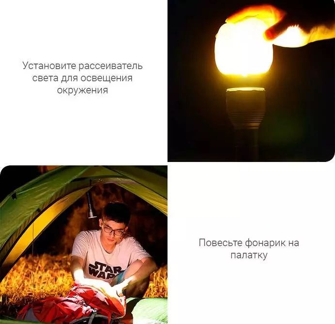 Фонарь NexTool Nato Outdoor Glare Flashlight (NE0126) - фото 5 Фонарь NexTool Nato Outdoor Glare Flashlight (NE0126) - фото 5