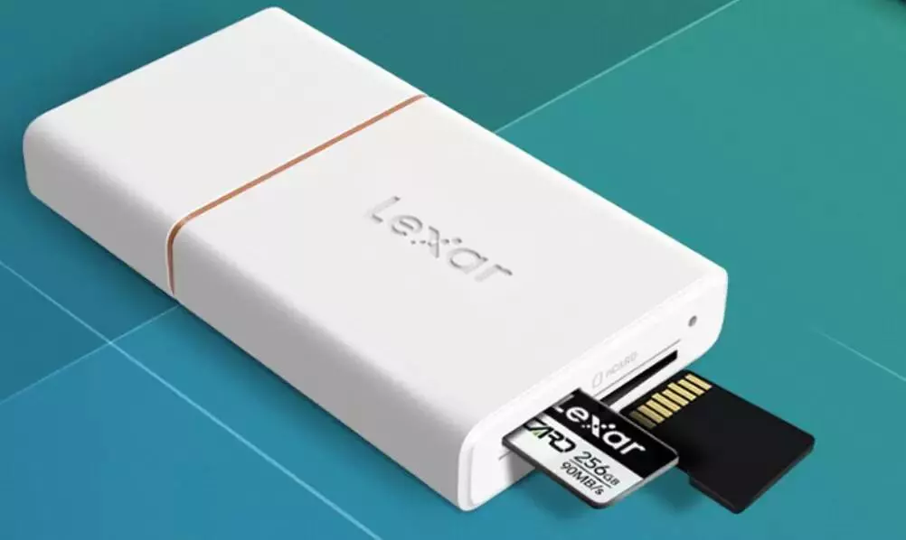 Купить Кардридер Xiaomi Lexar NM 2 в 1, USB 3,1, с разъемом Type C - фото 1 Купить Кардридер Xiaomi Lexar NM 2 в 1, USB 3,1, с разъемом Type C - фото 1