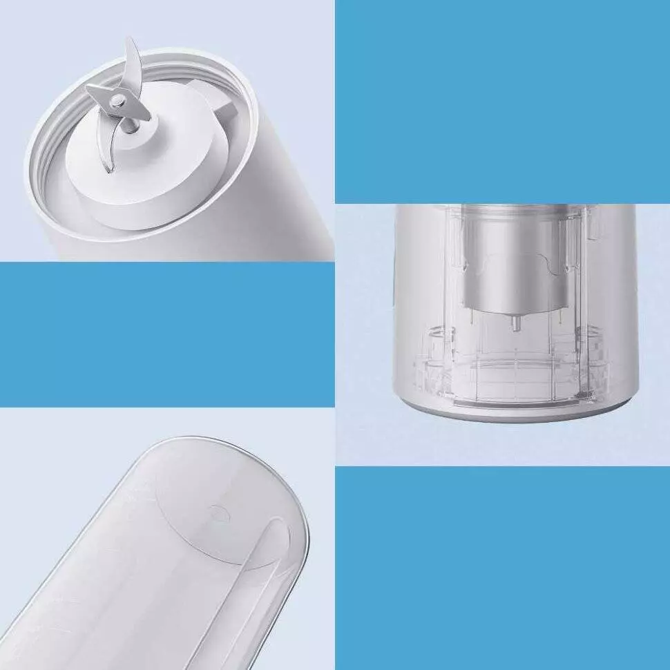 Портативная соковыжималка блендер Xiaomi Mijia Portable Juicer Cup (300ml) MJZZB01PL - фото 3 Портативная соковыжималка блендер Xiaomi Mijia Portable Juicer Cup (300ml) MJZZB01PL - фото 3