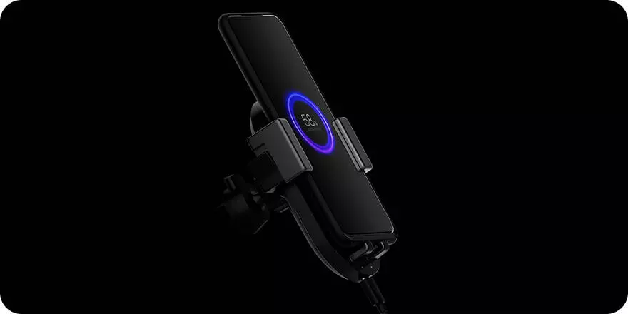 Держатель с беспроводной зарядкой ZMI Wireless Charger Car Holder Kit Edition 20W - фото 5 Держатель с беспроводной зарядкой ZMI Wireless Charger Car Holder Kit Edition 20W - фото 5