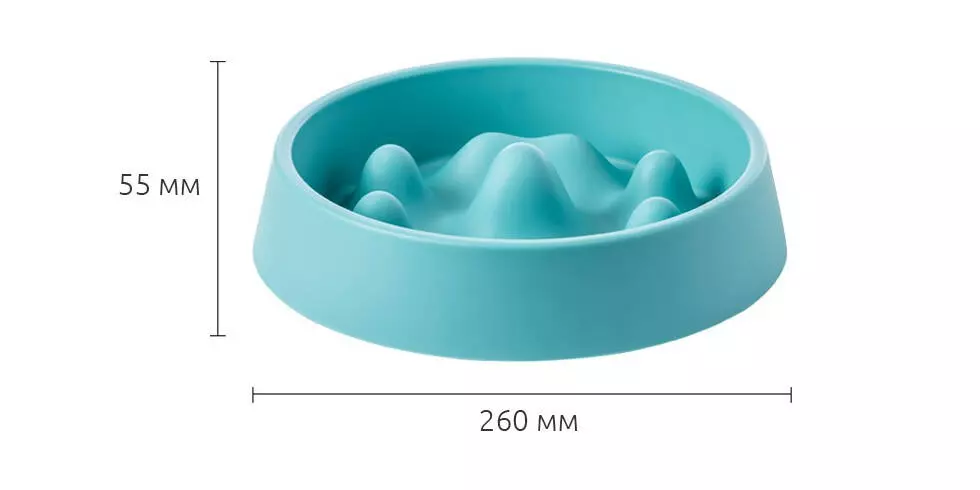 Миска для животных Xiaomi Jordan Judy Pet Slow Bowl (PE017) - фото 11 Миска для животных Xiaomi Jordan Judy Pet Slow Bowl (PE017) - фото 11