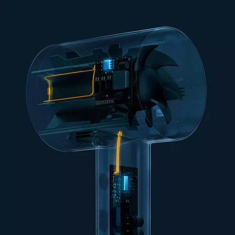 Фен Xiaomi Mijia Ionic Hair Dryer H500 (CMJ03LX) - фото 4 Фен Xiaomi Mijia Ionic Hair Dryer H500 (CMJ03LX) - фото 4