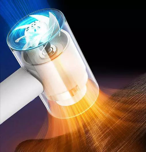 Фен со складной ручкой Xiaomi Showsee Hair Dryer A4-W - фото 3
