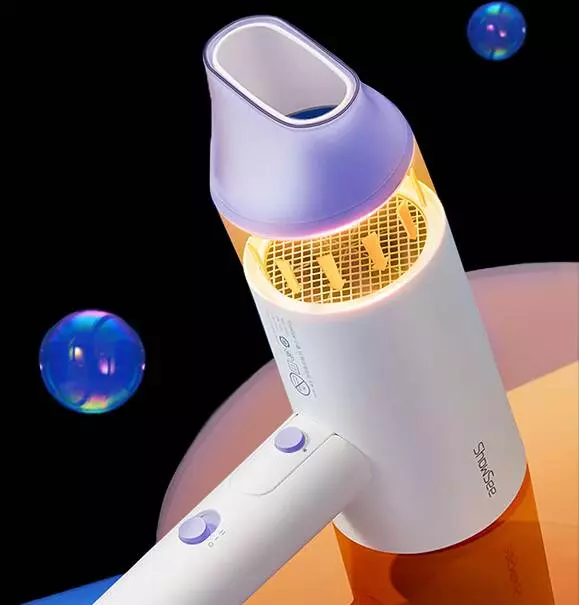 Фен со складной ручкой Xiaomi Showsee Hair Dryer A4-W - фото 4