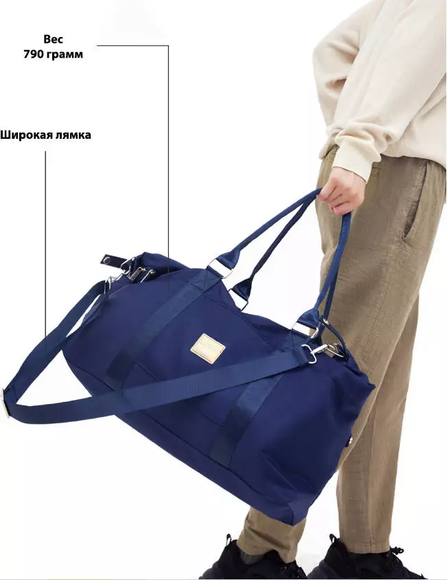 Дорожная сумка 90 Points Multifunctional Travel Bag - фото 4 Дорожная сумка 90 Points Multifunctional Travel Bag - фото 4