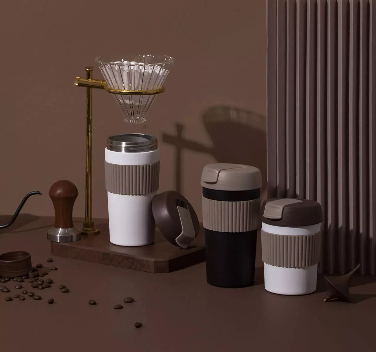 Купить Термокружка Радуга Kiss Kiss Fish Rainbow Mini Vacuum Coffee Tumbler (0.36 л) (S-U35C) - фото 1 Купить Термокружка Радуга Kiss Kiss Fish Rainbow Mini Vacuum Coffee Tumbler (0.36 л) (S-U35C) - фото 1