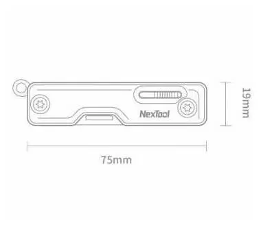 Мультитул NexTool Multifunctional Mini Knife (NE20098) (10 функций) - фото 6 Мультитул NexTool Multifunctional Mini Knife (NE20098) (10 функций) - фото 6