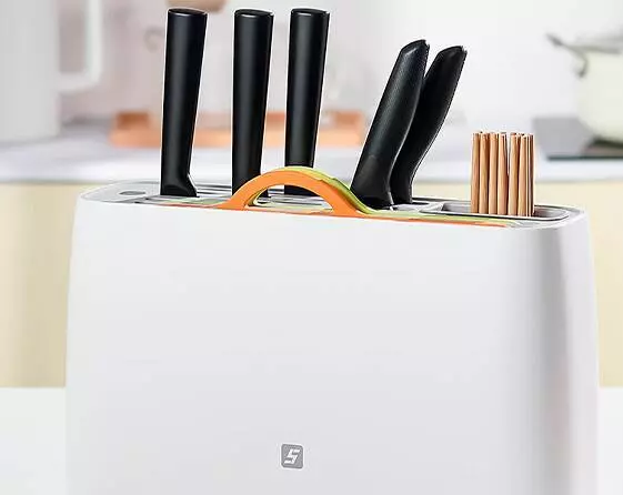 Купить Подставка для ножей и столовых приборов с УФ стерилизацией Xiaomi Five Smart Knife Plates For Sterilization Rack (YSXDJ001HJ) - фото 1 Купить Подставка для ножей и столовых приборов с УФ стерилизацией Xiaomi Five Smart Knife Plates For Sterilization Rack (YSXDJ001HJ) - фото 1