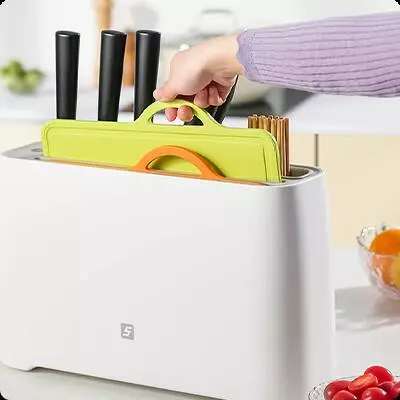 Подставка для ножей и столовых приборов с УФ стерилизацией Xiaomi Five Smart Knife Plates For Sterilization Rack (YSXDJ001HJ) - фото 5 Подставка для ножей и столовых приборов с УФ стерилизацией Xiaomi Five Smart Knife Plates For Sterilization Rack (YSXDJ001HJ) - фото 5