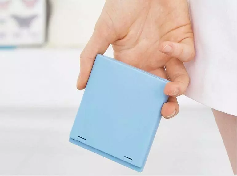 Зеркало косметическое с подсветкой Xiaomi VH Portable Beauty Mirror - фото 3 Зеркало косметическое с подсветкой Xiaomi VH Portable Beauty Mirror - фото 3