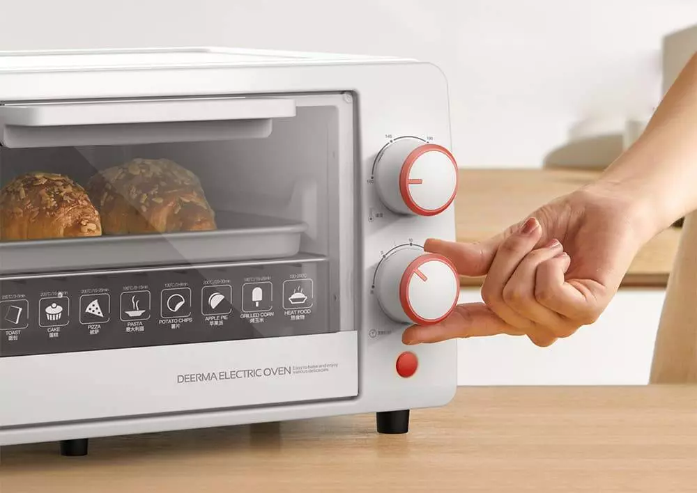 Мини-печь Deerma Electric Oven (DEM-EO101S) - фото 4