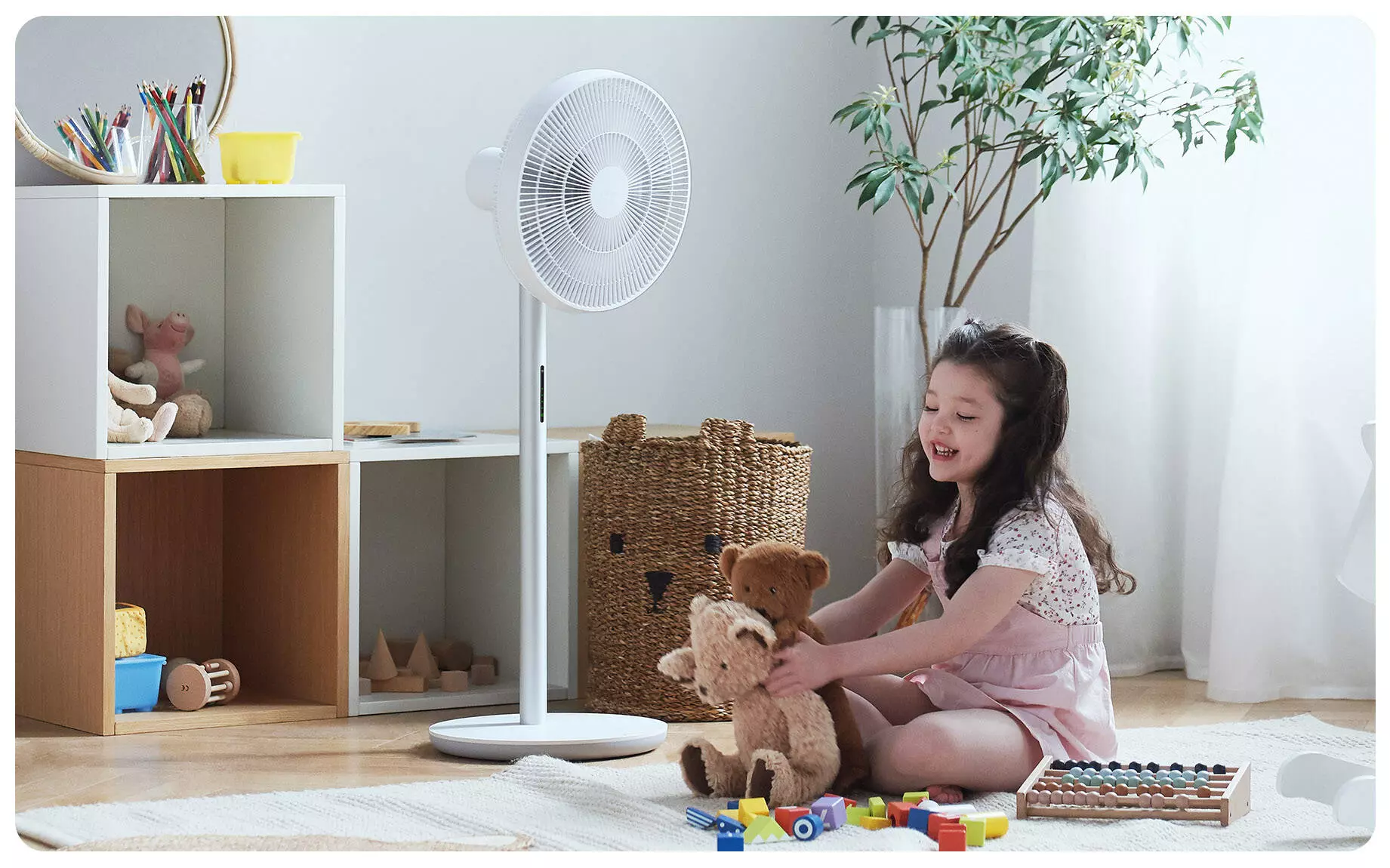 Напольный вентилятор Xiaomi Smartmi DC Standing Fan 3 (ZLBPLDS05ZM) - фото 7 Напольный вентилятор Xiaomi Smartmi DC Standing Fan 3 (ZLBPLDS05ZM) - фото 7