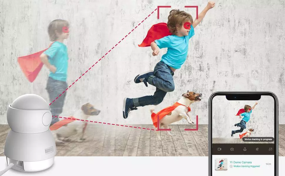 IP камера Xiaomi YI Dome Guard Camera (R30GB) - фото 2 IP камера Xiaomi YI Dome Guard Camera (R30GB) - фото 2