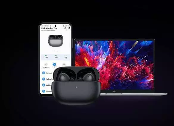 Беспроводные наушники Xiaomi Redmi Buds 4 Pro (M2132E1) - фото 10