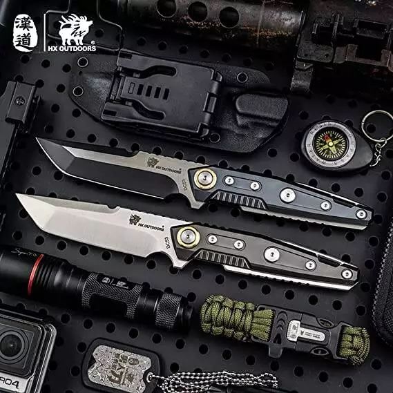 Нож раскладной HX OUTDOORS Heavy Armor DC53 Full Tang Camping Hunting Army Survival Tourist Knife - фото 3 Нож раскладной HX OUTDOORS Heavy Armor DC53 Full Tang Camping Hunting Army Survival Tourist Knife - фото 3
