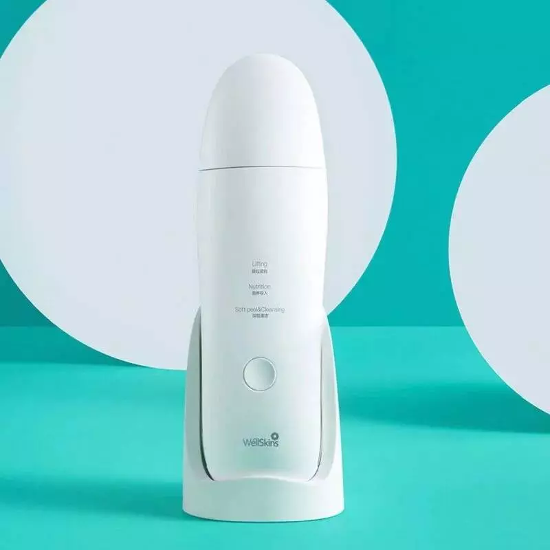 Массажер для лица WellSkins Ultrasonic Skin Scrubber (WX-CJ101) White - фото 10 Массажер для лица WellSkins Ultrasonic Skin Scrubber (WX-CJ101) White - фото 10