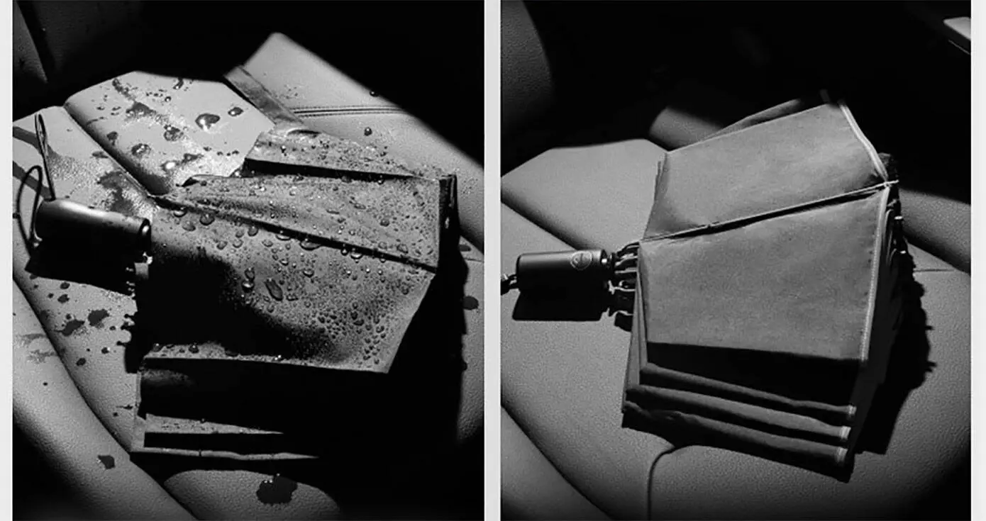 Зонт с фонариком Zuodu Reverse Folding Umbrella - фото 5 Зонт с фонариком Zuodu Reverse Folding Umbrella - фото 5