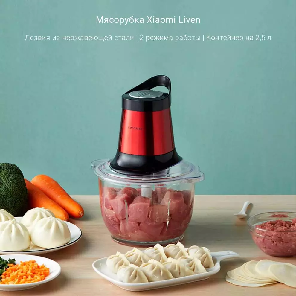 Купить Электрическая мясорубка Xiaomi Liven JRJ-GW300 300W - фото 1
