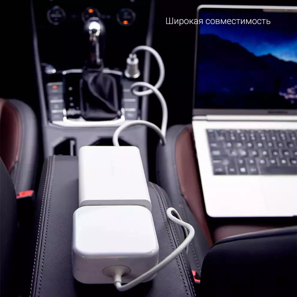 Инвертор автомобильный Lydsto Car Inverter Standard (YM-CZNBQ01) - фото 5 Инвертор автомобильный Lydsto Car Inverter Standard (YM-CZNBQ01) - фото 5