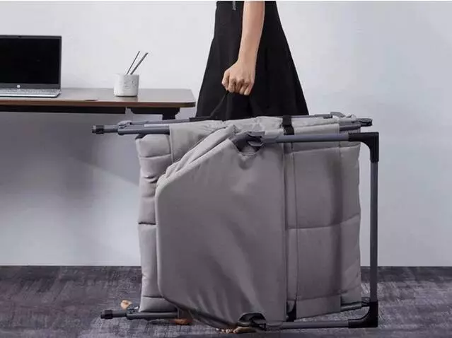 Складная кровать-шезлонг Xiaomi 8H Outdoor Dual-purpose Folding Bed RC Gray - фото 3 Складная кровать-шезлонг Xiaomi 8H Outdoor Dual-purpose Folding Bed RC Gray - фото 3