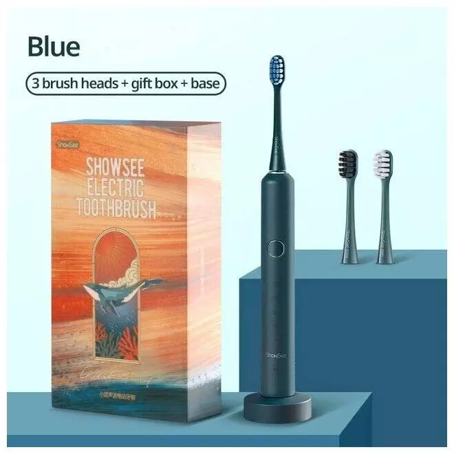 Электрическая зубная щетка Xiaomi ShowSee D2 Sonic Toothbrush Travel Box (D2-P) - фото 4 Электрическая зубная щетка Xiaomi ShowSee D2 Sonic Toothbrush Travel Box (D2-P) - фото 4
