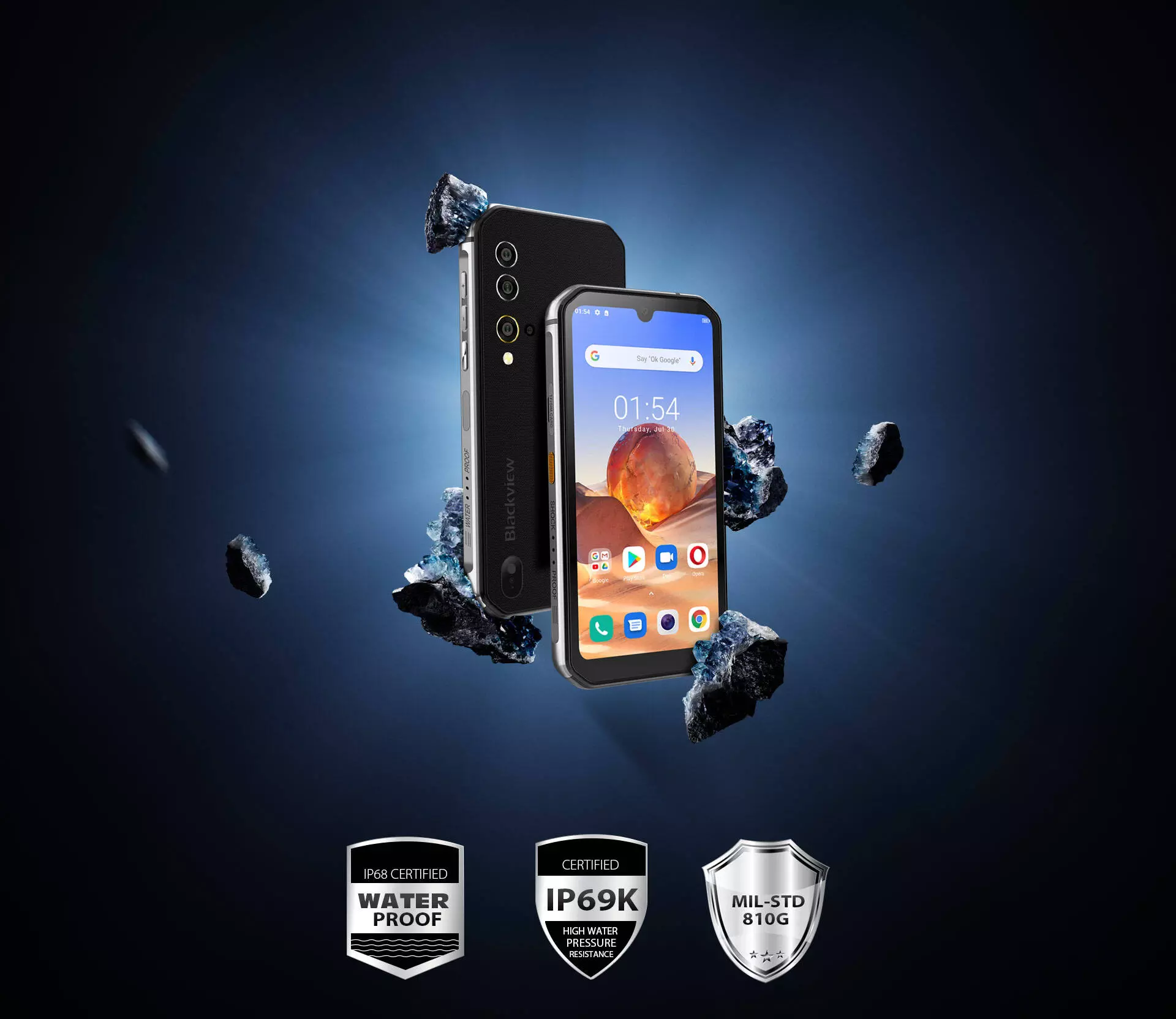 Купить Смартфон Blackview BV9900E 6/128Gb LTE Dual - фото 1 Купить Смартфон Blackview BV9900E 6/128Gb LTE Dual - фото 1