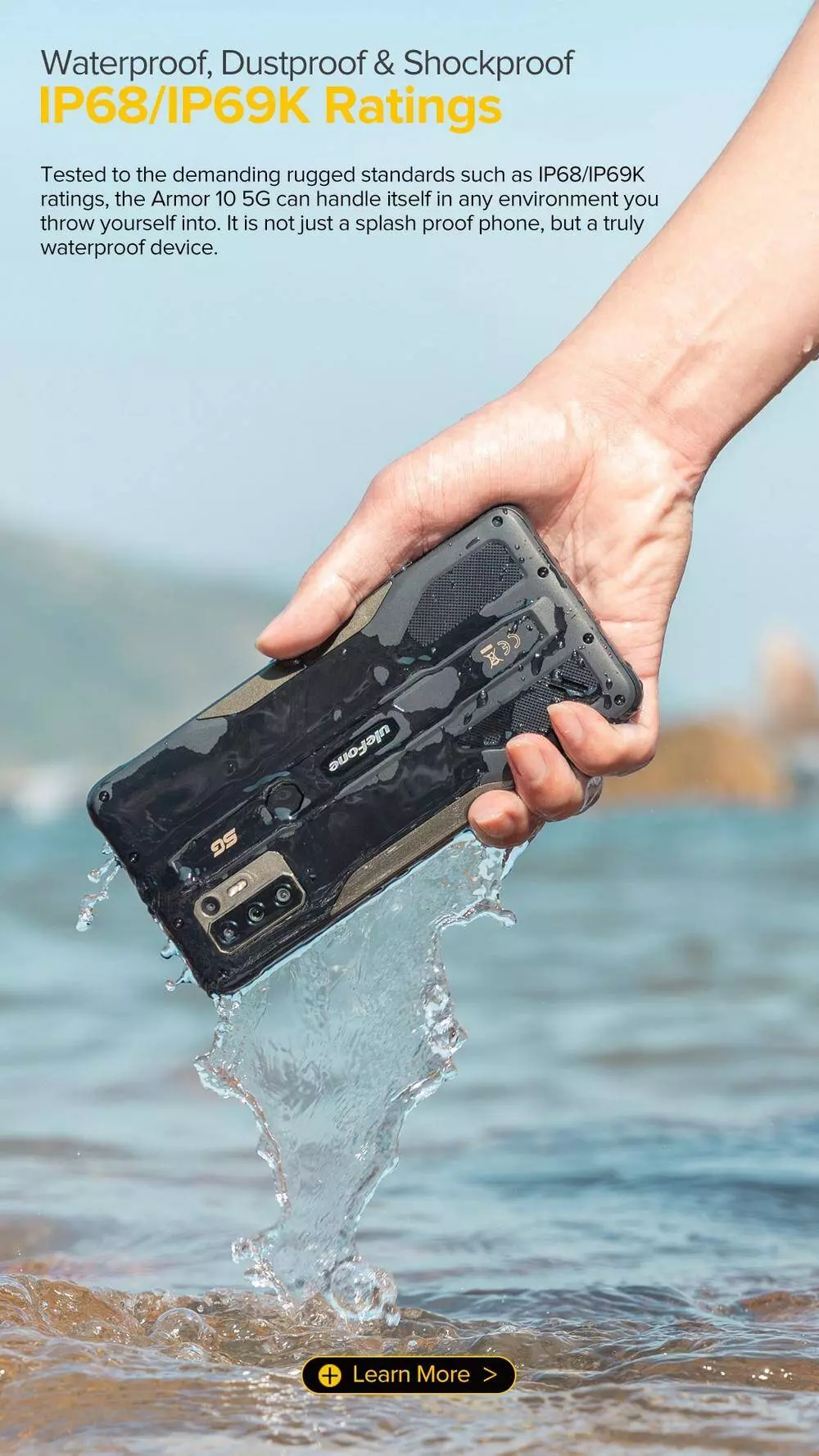 Смартфон Ulefone Armor 10 8/128Gb 5G - фото 3 Смартфон Ulefone Armor 10 8/128Gb 5G - фото 3
