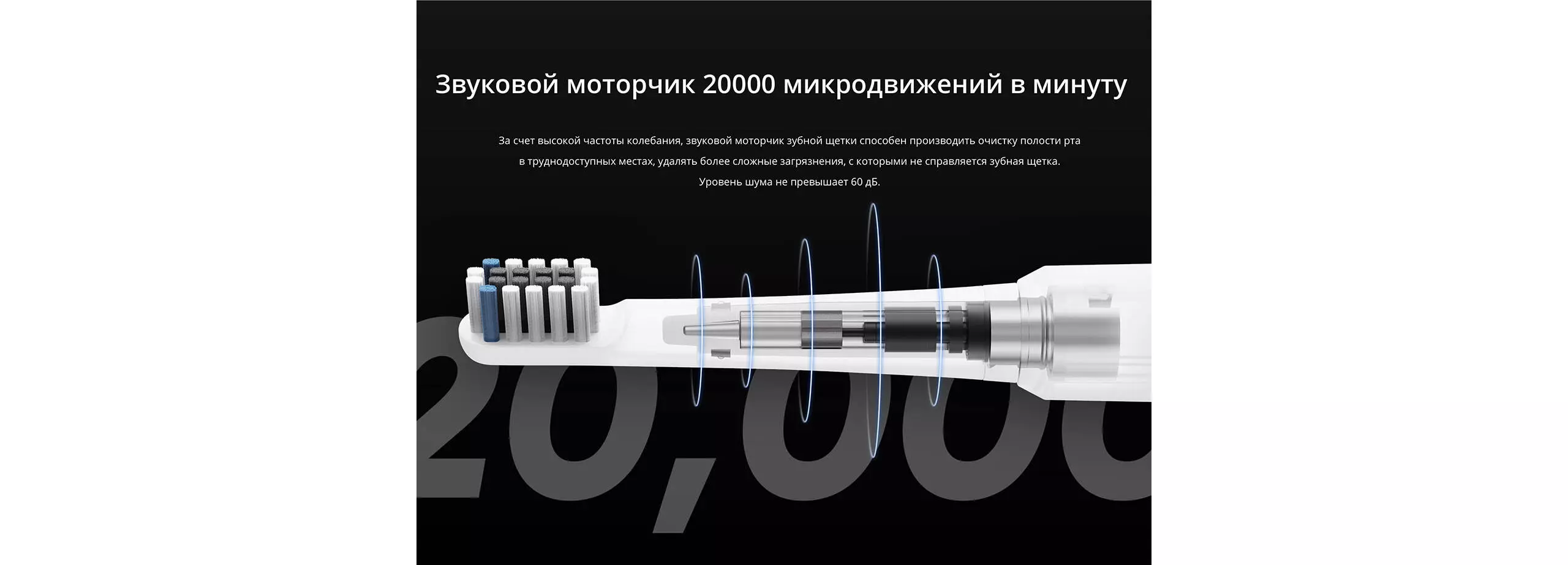 Электрическая зубная щетка Realme N1 Sonic Electric Toothbrush - фото 3 Электрическая зубная щетка Realme N1 Sonic Electric Toothbrush - фото 3