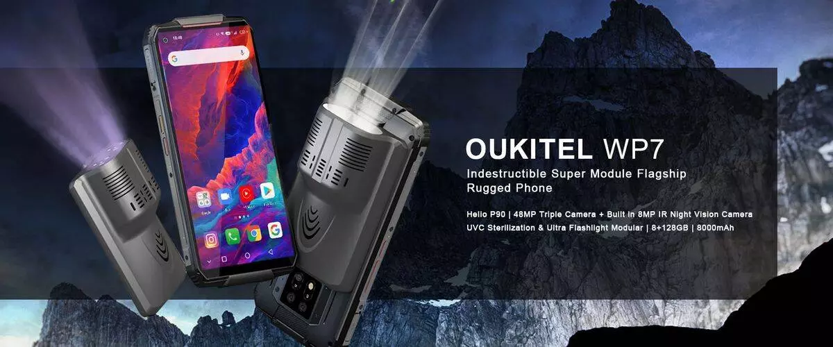 Купить Смартфон Oukitel WP7 6/128Gb - фото 1 Купить Смартфон Oukitel WP7 6/128Gb - фото 1