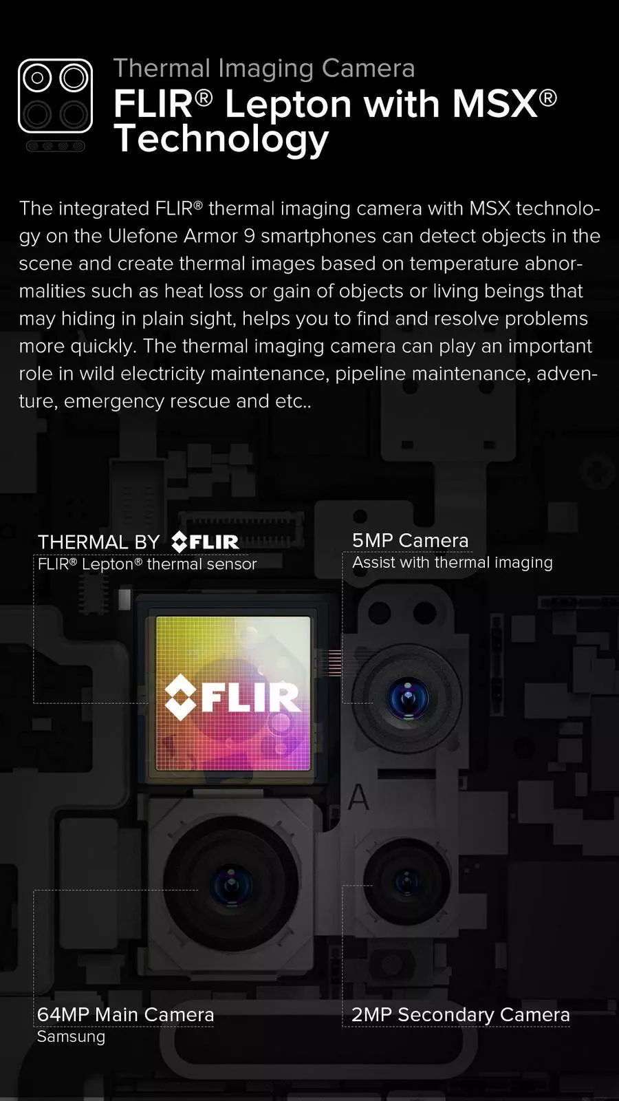 Смартфон Ulefone Armor 9 8/128Gb - фото 2 Смартфон Ulefone Armor 9 8/128Gb - фото 2
