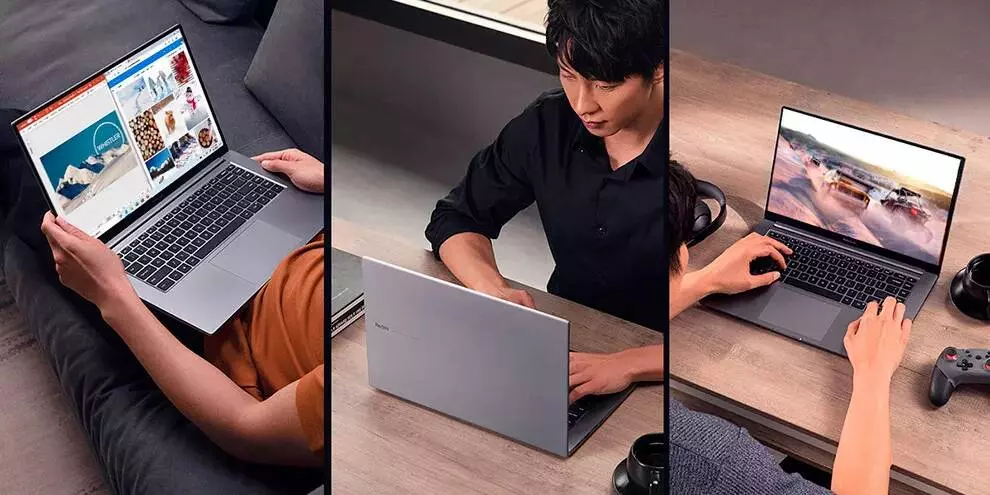 Ноутбук RedmiBook 16" (Core i7-10650G7, 16Gb, 512Gb, Geforce MX350) (JYU4286CN) - фото 5 Ноутбук RedmiBook 16" (Core i7-10650G7, 16Gb, 512Gb, Geforce MX350) (JYU4286CN) - фото 5