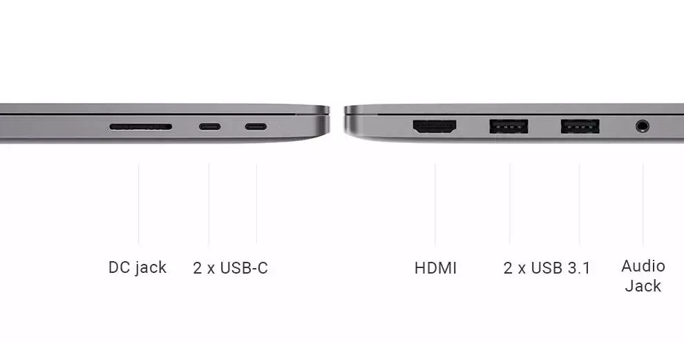 Ноутбук Xiaomi Notebook Pro 15.6" (Core i5-10210U, 8Gb, 512Gb, GeForce MX350) (JYU4224CN) - фото 7 Ноутбук Xiaomi Notebook Pro 15.6" (Core i5-10210U, 8Gb, 512Gb, GeForce MX350) (JYU4224CN) - фото 7