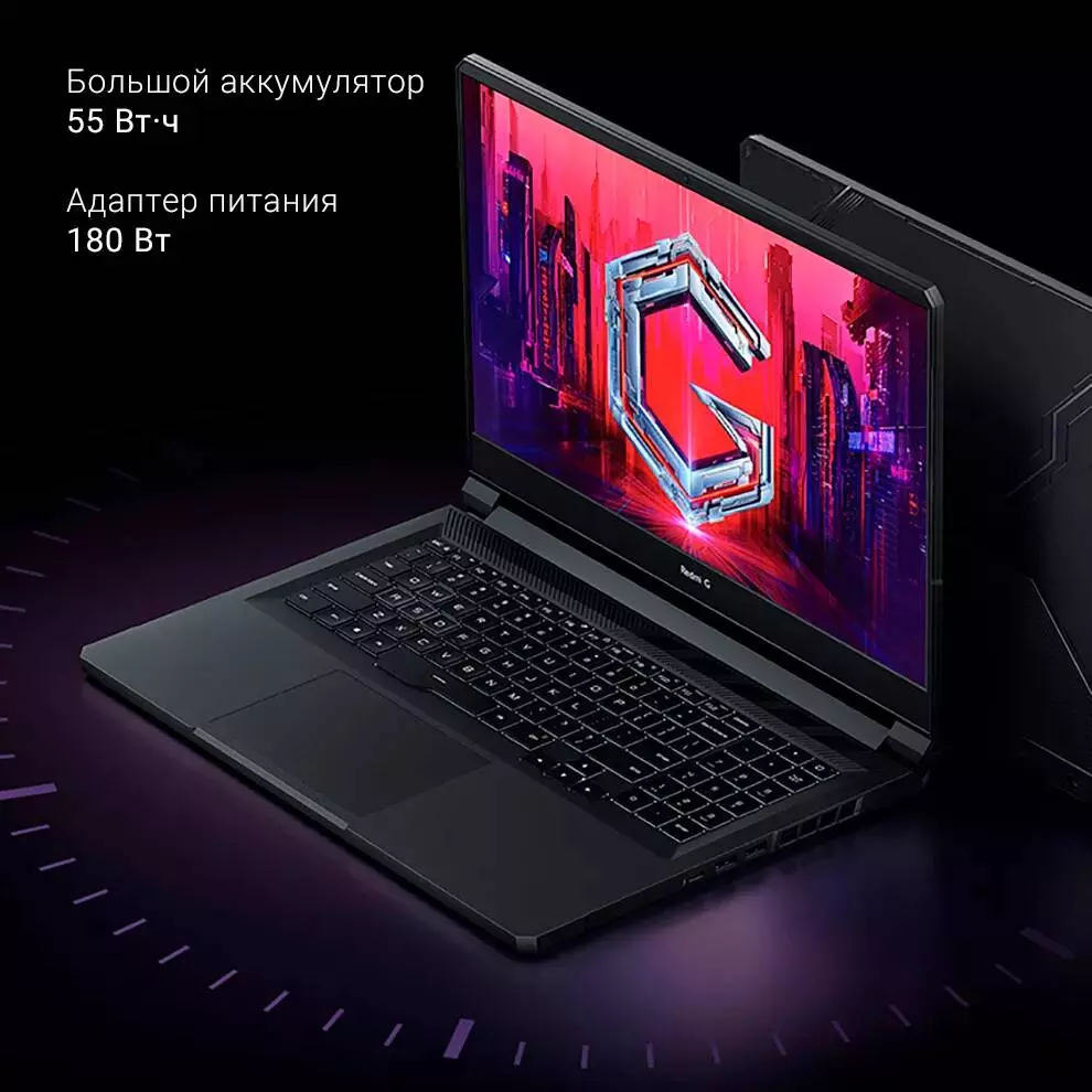 Ноутбук Xiaomi Redmi G 2021 (Core i5-11260H, 16Gb, 512Gb, RTX3050) (JYU4373CN) - фото 11 Ноутбук Xiaomi Redmi G 2021 (Core i5-11260H, 16Gb, 512Gb, RTX3050) (JYU4373CN) - фото 11