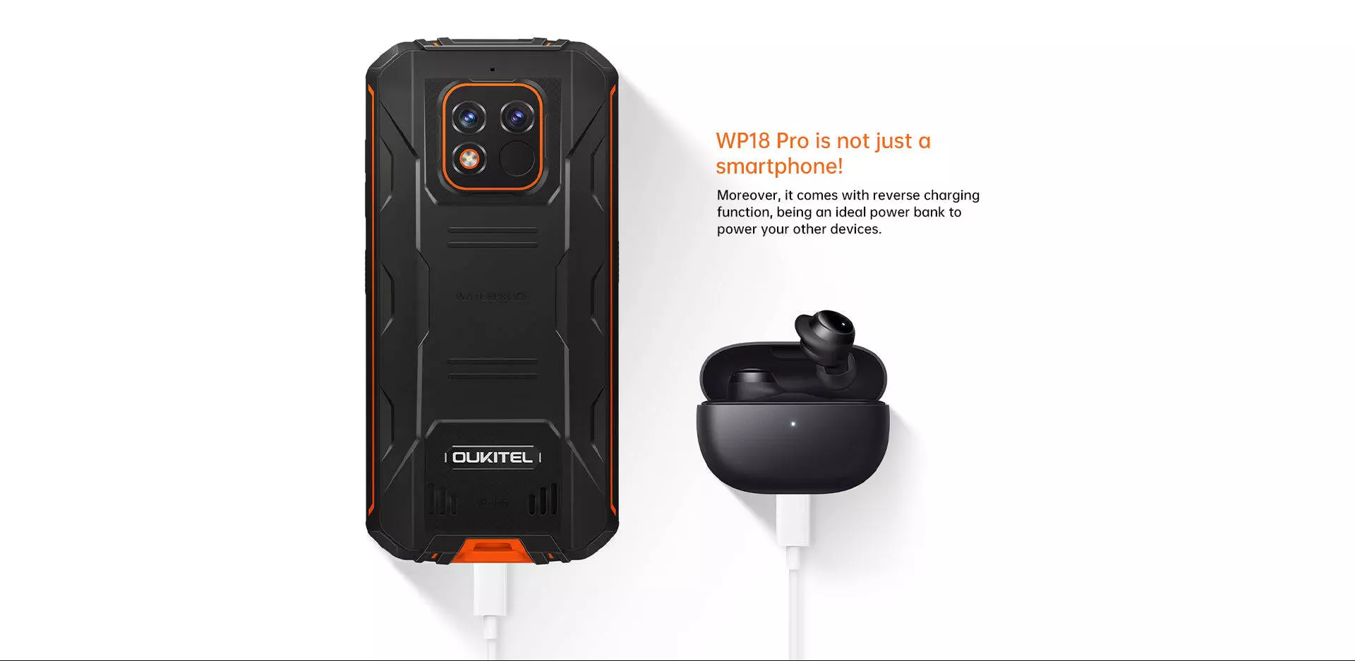 Смартфон Oukitel WP18 Pro 4/64Gb - фото 5 Смартфон Oukitel WP18 Pro 4/64Gb - фото 5