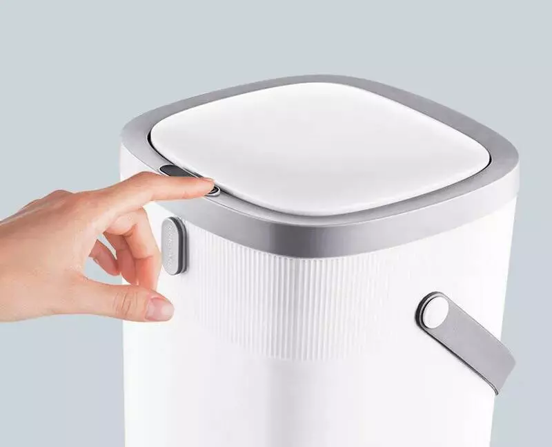 Мусорное ведро Ninestars Foot Sensor Trash Can, 12л (DZT-12-36SJT) - фото 3 Мусорное ведро Ninestars Foot Sensor Trash Can, 12л (DZT-12-36SJT) - фото 3
