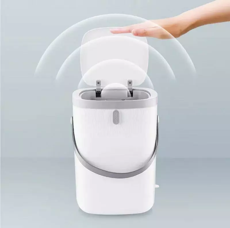 Мусорное ведро Ninestars Foot Sensor Trash Can, 12л (DZT-12-36SJT) - фото 4 Мусорное ведро Ninestars Foot Sensor Trash Can, 12л (DZT-12-36SJT) - фото 4